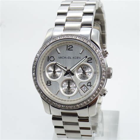 michael kors uhr damen silber|michael kors damenuhrn.